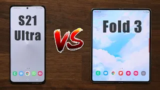 Samsung Galaxy Z Fold 3 vs Galaxy S21 Ultra - No One Is Telling you the Truth, So I Have To