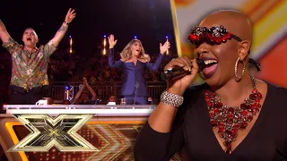 That's how you get 5000 PEOPLE on their feet! Janice Robinson's UNFORGETTABLE Audition |The X Factor