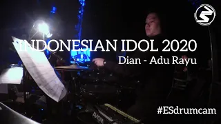 Echa Soemantri - Adu Rayu - Dian | Indonesian Idol 2020 #ESdrumcam
