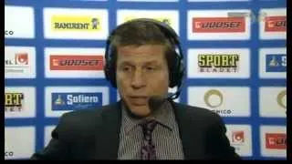 MoDo: Ulf Samuelsson blir förbannad och kastade headset i interjuv med  Canal+