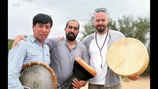 "HUZZAM" PERCUSSION TRIO - DOIRADARBUKAFRAME DRUM