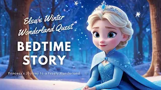 Elsa's Winter Wonderland Quest | Princess's Journey to a Frosty Wonderland | Bedtime Stories