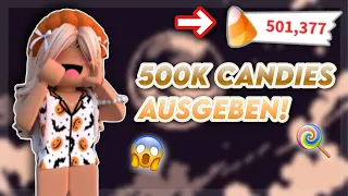 500k Candies ausgeben in Adopt me! Halloween Update 2023! 🍭 / Roblox / DeNi Sistars (Deutsch)