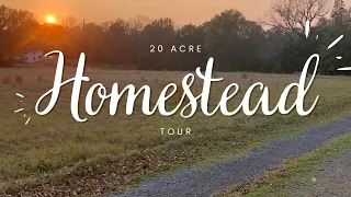 20 Acre Homestead Tour