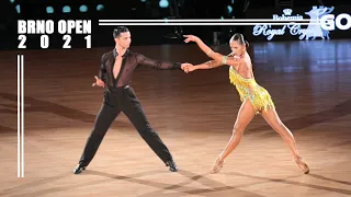 Stefano Mendolia - Oxana Kononova, ITA | 2021 WDSF WO LAT | Brno | solo R