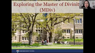 Exploring the Master of Divinity Degree | Harvard Divinity School Admissions 2024