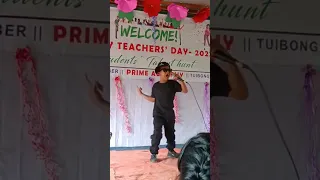 seven year old boy singing on teachers day  xxx tentacion HOPE