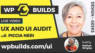 The WP Builds UI / UX Show with Piccia Neri