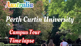 Curtin University Perth || Campus Tour || Time Lapse || GoPro Hero 9