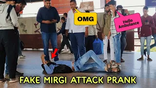 fake Mirgi prank on public 😲😲 part-1 @sameer_and_vlogs
