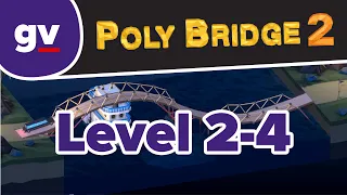 Poly Bridge 2 - 2-04 Buggy Bouncer - Walkthrough (Patched - after changes in v1.20)