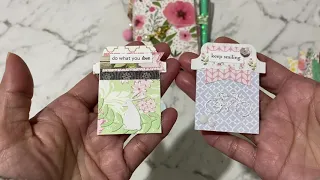 🖇 Hidden Paperclip Embellishments | Page Tab | Page Marker | USE YOUR PAPER SCRAPS | TUTORIAL