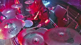 DARK FUNERAL@The Secret of The Black Arts-Dominator-live at Brutal Assault 2016 (Drum Cam)