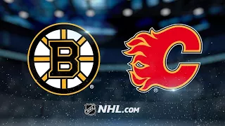 Marchand lifts Bruins to OT win against Flames, 2-1