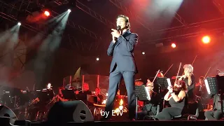 My video from 1st row: Your Song, Gianluca Ginoble, Il Volo, Brescia, 2 Sept. 2022.