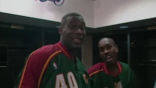 Kevin Garnett's first All-Star Game with Kemp & Payton (1997)