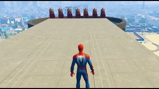 GTA 5 Epic Water Ragdolls | Spider-Man Jumps / Fails ep.3 (Funny Moments)