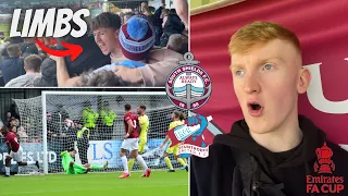SHOCK as SOUTH SHIELDS ELIMINATE SCUNTHORPE FROM THE FA CUP 😱