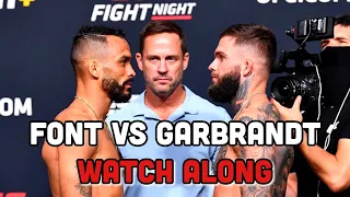 UFC Vegas 27 Live: Cody Garbrandt vs Rob Font Livestream Watch Along