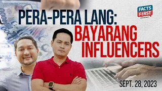 Social media influencers na pera-pera lang