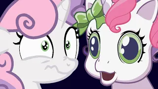Sweetie Belle Watches MLP G3.5 At 3 AM