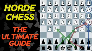 Horde Chess Strategy Guide - Horde Chess Concepts, Strategies, and how to win with pawns or pieces 😀