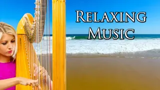 Relaxing Music 💙 Heavenly Background Instrumentals from the Harp