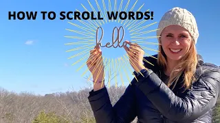 How to Make 3D Words with Scroll Saw - NO CNC!