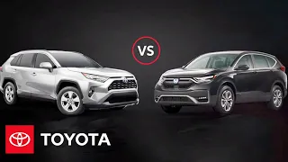 2020 Toyota RAV4 Hybrid vs 2020 Honda CR-V | Hybrid SUV Comparison | Toyota