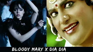 Lady Gaga - Bloody Mary X Dia Dia Mashup - DJ SUMAN #wednesdayaddams    REELS VIRAL