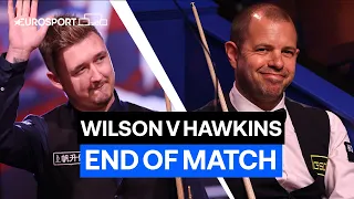 Wilson Claims His Fifth Career Ranking Title after Brushing Aside Hawkins | Eurosport Snooker