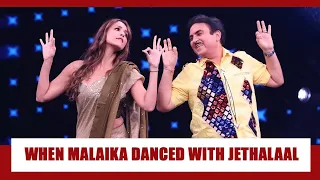 India's Best Dancer | malika | Taarak Mehta Ka Ooltah Chashmah Cast का Special Welcome |