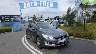 Peugeot 508 RXH 2,0 HDI HYbrid4, 2012rok