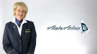 Alaska Airlines Flight Attendant Dixie