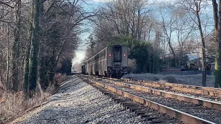 Amtrak PO29 at Garrett Park, MD with ALC-42 charger #332