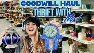 SOME DAYS ARE LUCKY! Thrift 3 GOODWILL Stores With Me! | Shopping For Vintage | Guess What I GOT?!?