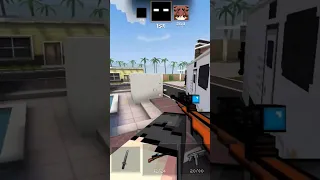 Clean no scope marksman kill #pixelstrike #pixelstrike3d