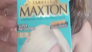 PINTEI MEU CABELO COM MAXTON 12.111 SERÁ QUE DEU CERTO