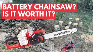 I'm switching to an electric chainsaw! Einhell Chainsaw GE-LC 36/35 LI Solo review