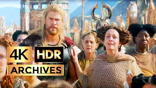 Thor Ragnarok - Theater Scene with Matt Damon, Sam Neill and Luke Hemsworth [ HDR – 4K – 5.1 ]