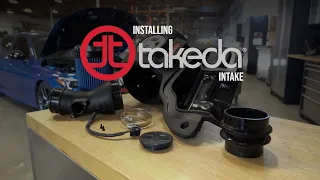Takeda Momentum Cold Air Intake Installation On Honda Civic Si
