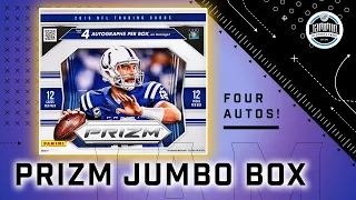 2015 Panini Prizm Football JUMBO Hobby Box Break | 4 Autos!