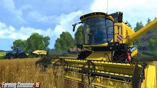 Комбайнеры Farming Simulator 15