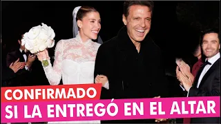 Luis Miguel SI ENTREGÓ a MIchelle Salas en el Altar ademas fue su Padrino