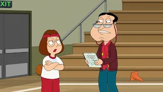Family Guy - Quagmire is allowed to sneak into the gym