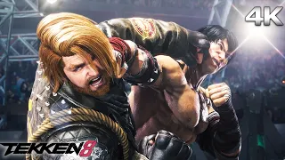 Tekken 8 – Paul Phoenix Defeats Law In The Tournament  4K UHD