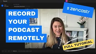 Zencastr Tutorial For Beginners | How To Start A Podcast In 2023