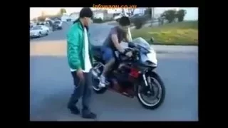 First Time Motorcycle Fail Compilation