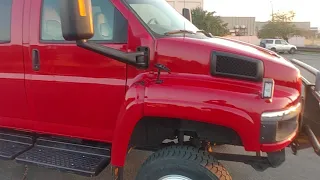 2005 4WD 4x4 Chevy Duramax Kodiak Topkick truck, Video Tour