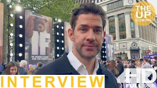 John Krasinski interview on If at London premiere